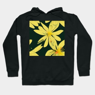 Beautiful Stylized Yellow Flowers, for all those who love nature #199 Hoodie